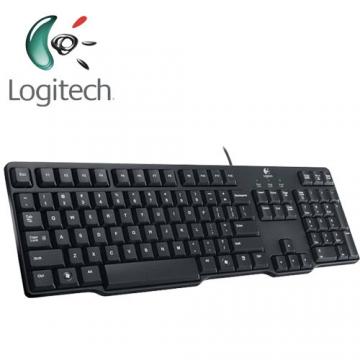 罗技logitech k100 极简化 全尺寸 标准键盘