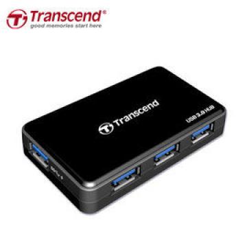 Transcend 創見 USB3.0 4 Port HUB 集線器 超高速 TS-HUB3K