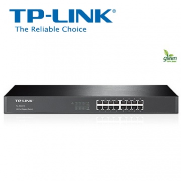 TP-LINK TL-SG1016 16埠 Gigabit乙太網路交換器