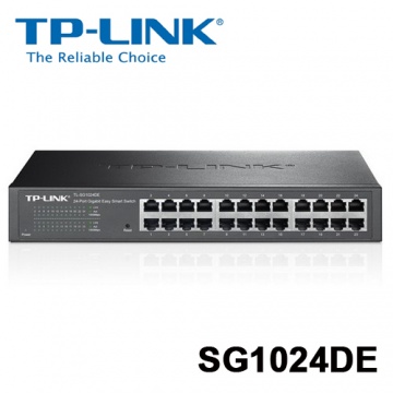 TP-LINK TL-SG1024DE 24埠 Gigabit智慧型交換器