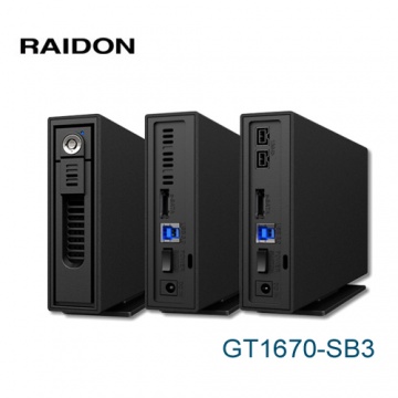 RADION GT1670-SB3 SafeTANK系列 USB3.0 2.5/3.5吋 外接式 硬碟外接盒