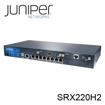 Juniper SRX220H2 8埠 路由服務 閘道器 防火牆 (單主機)