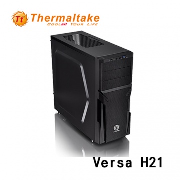 Thermaltake 曜越 Versa H21 ATX 支援光碟 中直立式 機殼 黑色
