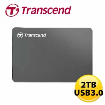 Transcend 創見 StoreJet 25C3 2TB USB3.0 2.5吋 外接硬碟