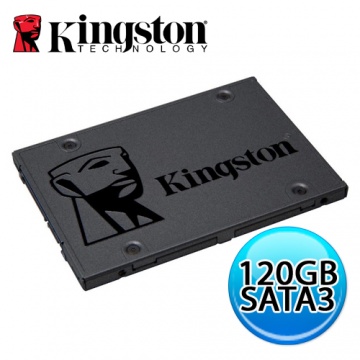 Kingston 金士頓 SSDNow A400 120GB 2.5吋 SATA3 SSD固態硬碟 三年保固 SA400S37/120G