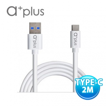 A+plus ACB-U320 Type-C to USB3.0飆速傳輸/充電線 2米