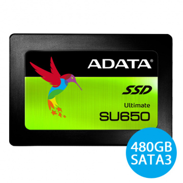 ADATA 威剛 Ultimate SU650 480GB 2.5吋 SATA3 SSD固態硬碟 三年保固