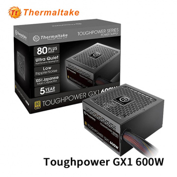 Thermaltake 曜越 Toughpower鋼影 GX1 600W 電源供應器 金牌 直出線 五年保固