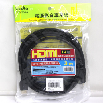 I-GOTA HDMI公轉公影音線 3米(UDHDMI03)