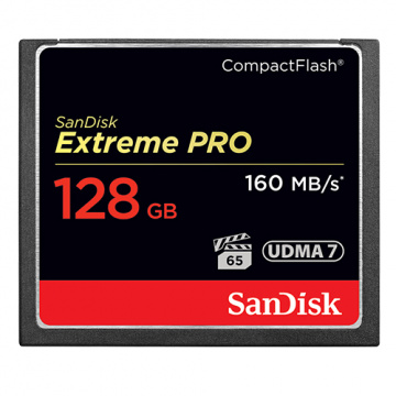 SanDiskEx Pro CF 128G (160MB) 記憶卡