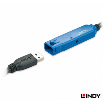 LINDY 林帝 43158 主動式 USB3.0 訊號延長線 8M