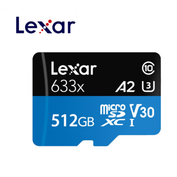 (原廠公司貨) LEXAR T-F 512G (100M) 633X 記憶卡 RR-TF-512GB-LX