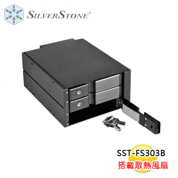 SilverStone 銀欣 SST-FS303B 搭載散熱風扇 擴充槽