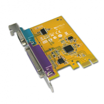 SUNBOX 慧光展業 SUNIX MIO6469A 1S+1P RS-232 & Parallel PCI-E 擴充卡