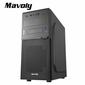 Mavoly 松聖 奇異果 ATX電腦機殼 無透側 支援5.25吋ODD光碟機