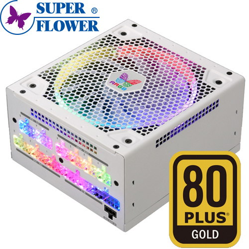 Super Flower 振華 Leadex III ARGB 850W 電源供應器 金牌 全模組 七年保固 SF-850F14RG