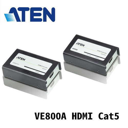 ATEN VE800A HDMI Cat5 8段同步化調整開關 訊號延長器