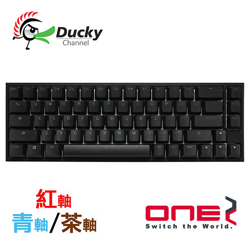 Ducky DKON1967ST One 2 SF 機械式鍵盤 65% 中文 RGB 青軸