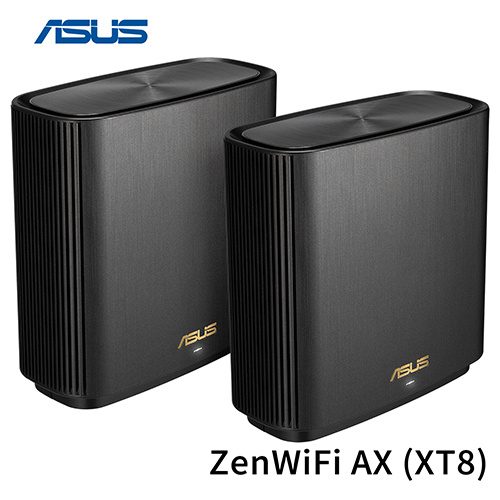 ASUS 華碩 ZENWIFI AX XT8 AX6600 三頻 WiFi 6 Mesh 無線路由器 雙入裝