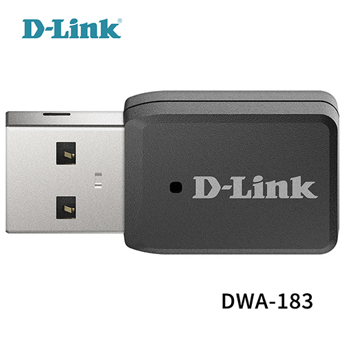 D-Link 友訊 DWA-183 AC1200 MU-MIMO 雙頻 USB3.0無線網路卡