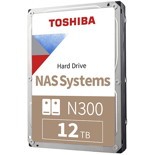 Toshiba 東芝 N300 12TB NAS級 3.5吋 HDD硬碟 7200轉 三年保固 HDWG21CAZSTA