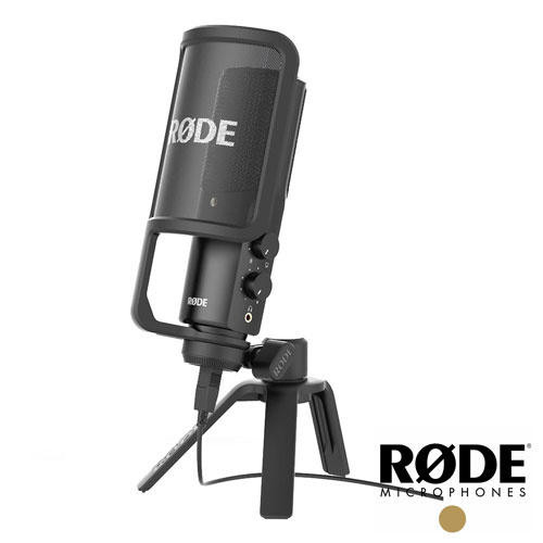 【防疫專區】 RODE NT-USB 直播用 電容式USB麥克風 (RDNTUSB)