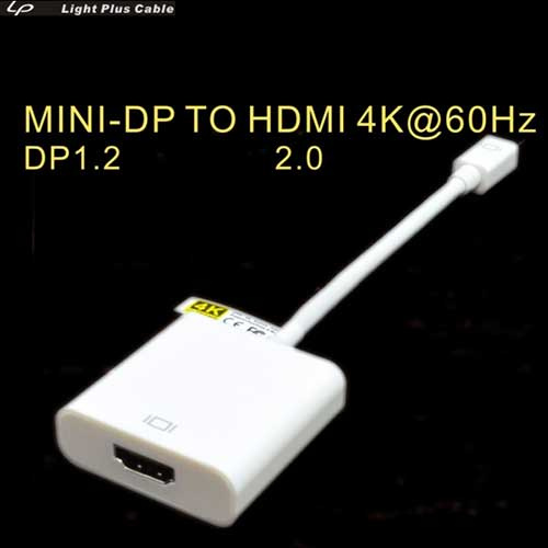 LPC 亮建 LPC-1912 新主動式 mini Displayport 轉 HDMI 2.0 4K 60Hz 10cm 轉接器 轉接線