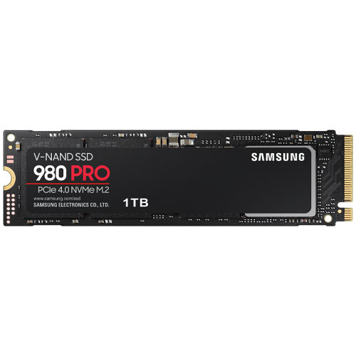 Samsung 三星 980 PRO 1TB M.2 PCIe Gen4 SSD固態硬碟 無散熱片版本 五年保固 MZ-V8P1T0BW