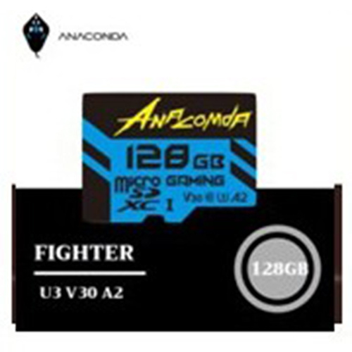 ANACOMDA 巨蟒 Fighter High Performance microSDXC UHS-I U3 遊戲專用記憶卡 128GB 記憶卡
