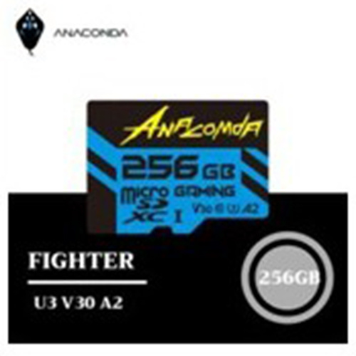 ANACOMDA 巨蟒 Fighter High Performance microSDXC UHS-I U3 遊戲專用記憶卡 256GB 記憶卡