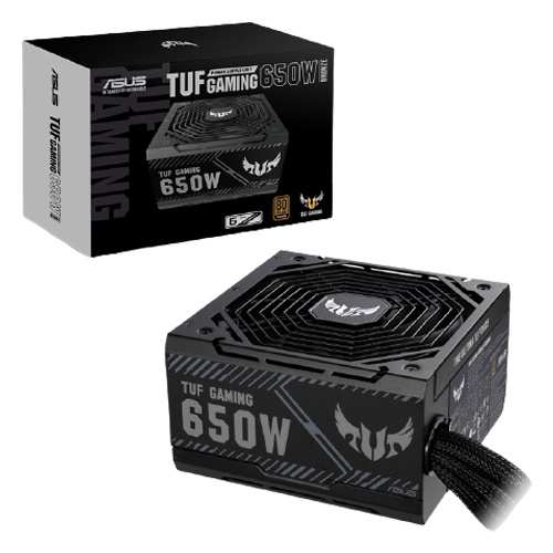 ASUS 華碩 TUF Gaming 650W 電源供應器 雙滾珠 智慧停轉 六年保固