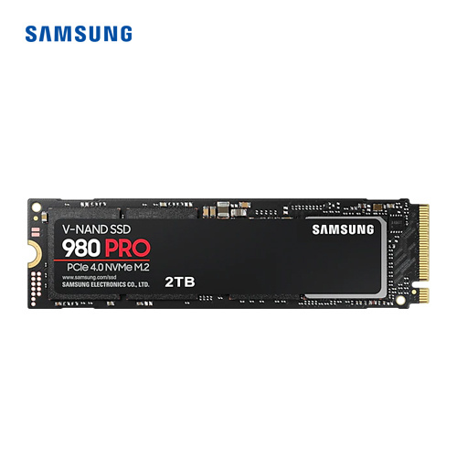 Samsung 三星 980 PRO 2TB M.2 PCIe Gen4 SSD固態硬碟 無散熱片版本 五年保固 MZ-V8P2T0BW