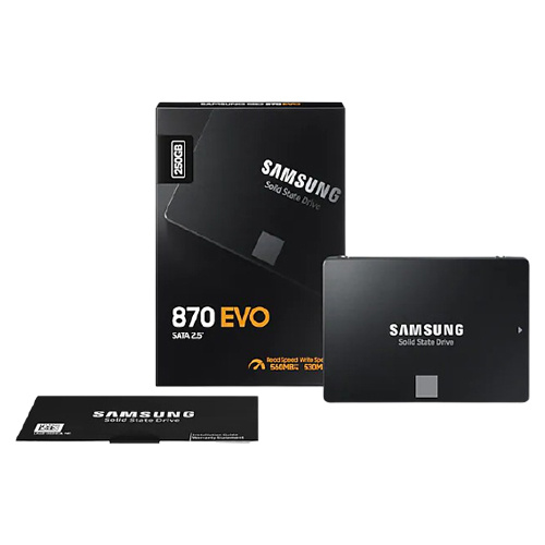 Samsung 三星 870 EVO 250GB 2.5吋 SATA3 SSD固態硬碟 五年保固 MZ-77E250BW