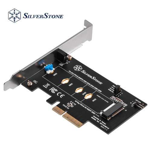 【挖礦好幫手】SilverStone 銀欣 ECM21-E M.2 NVMe 轉 PCIe x4 SSD 轉接卡 SST-ECM21-E 僅支援M.2 PCIe M Key插槽