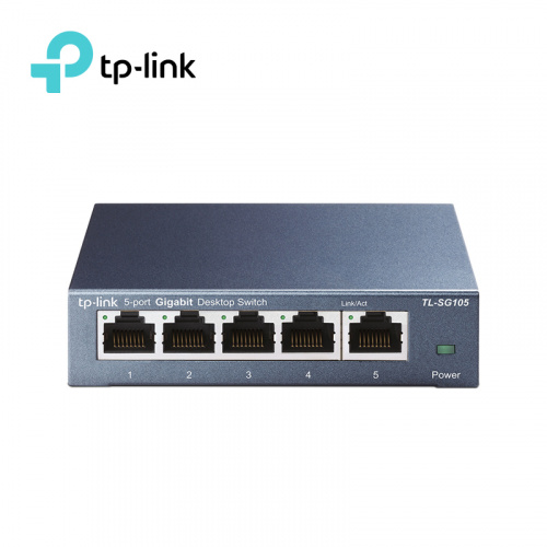 TP-LINK TL-SG105 5埠 Gigabit網路交換器 金屬外殼