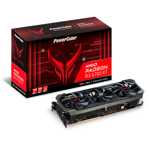 PowerColor 撼訊 Red Devil AMD Radeon™ RX 6700 XT 12GB GDDR6 顯示卡 AXRX 6700 XT 12GBD6-3DHE/OC