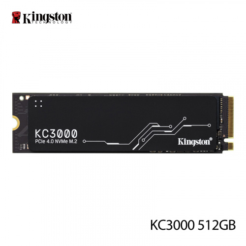 Kingston 金士頓 KC3000 512GB M.2 PCIe Gen4 SSD固態硬碟 五年保固 SKC3000S/512G