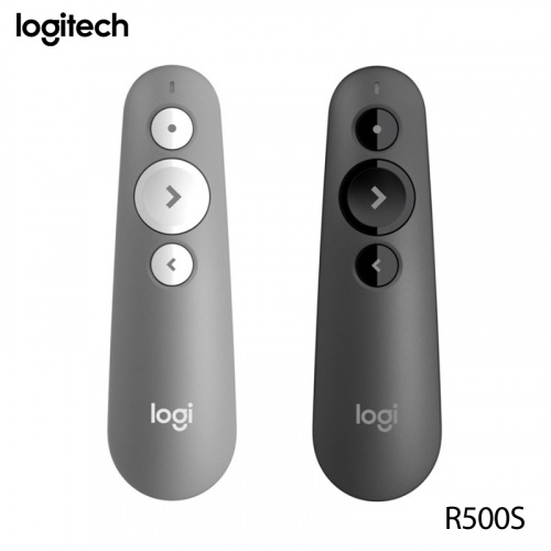 Logitech 羅技 R500S 藍芽 無線簡報筆 灰色/黑色