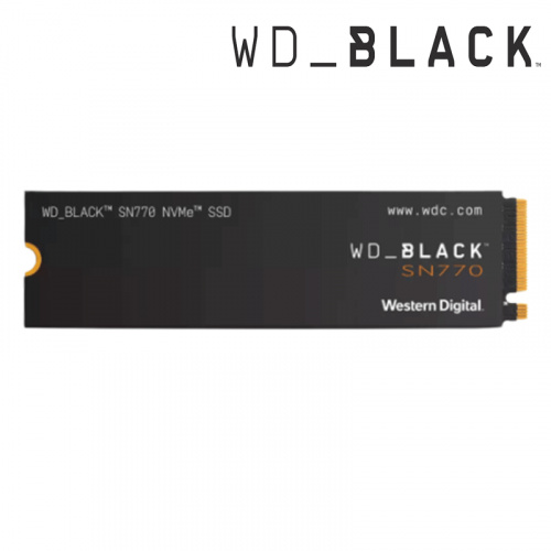 WD 黑標Black SN770 500GB M.2 PCIe Gen4 SSD固態硬碟 五年保固 WDS500G3X0E