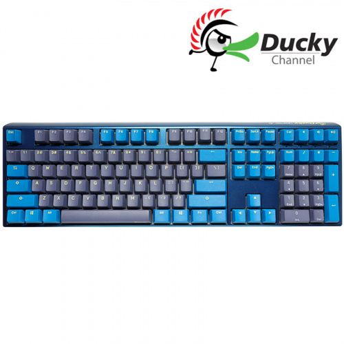 Ducky DKON2108ST ONE3 破曉 中文 RGB 機械鍵盤 深藍帽 灰蓋 青/茶/紅軸