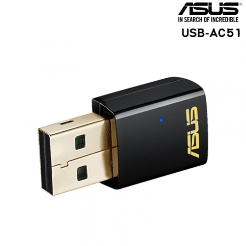 ASUS 華碩 USB-AC51 雙頻 Wireless AC600 Wi-Fi 無線網卡