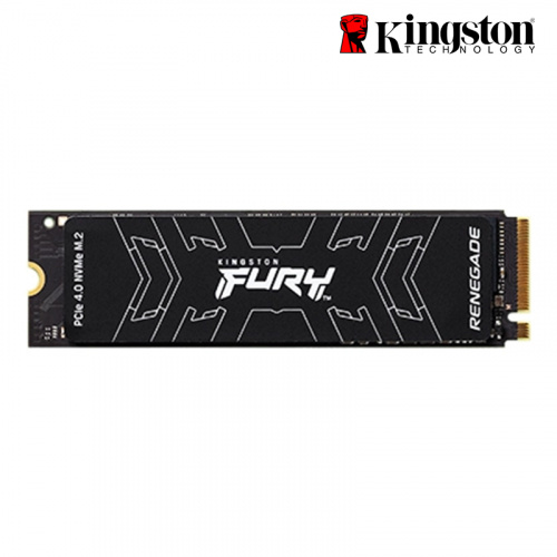 Kingston 金士頓 Fury Renegade 500GB M.2 PCIe Gen4 SSD固態硬碟 五年保固 黑散熱片 SFYRS/500G