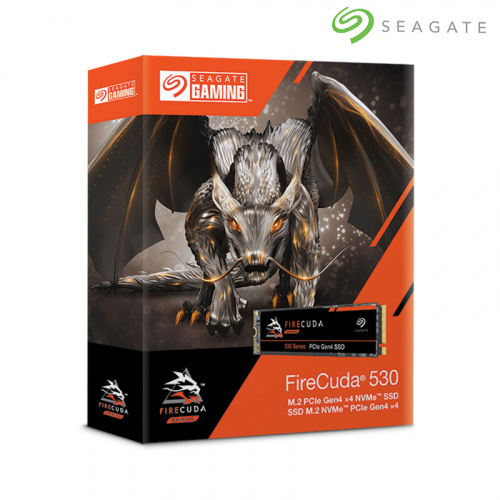 Seagate FireCuda 530 500GB M.2 PCIe Gen4 SSD固態硬碟 五年保固 ZP500GM30013