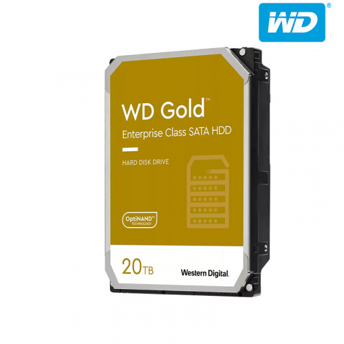 WD 金標 20TB 企業級 3.5吋 HDD硬碟 7200轉 五年保 WD1005FBYZ