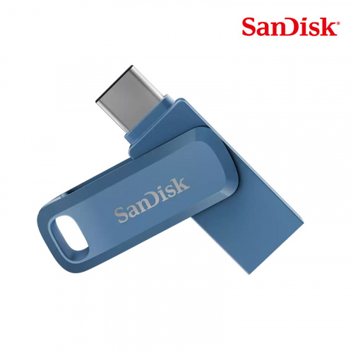 SanDisk SDDDC3 256GB Ultra Go USB Type-C 雙用隨身碟 靛藍 SDDDC3-256G-G46NB