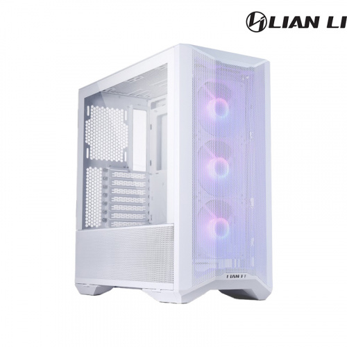 LIAN LI 聯力 LANCOOL II Mesh C ARGB 玻璃透側 E-ATX 機殼 白色 LANCOOL II-MESH-S