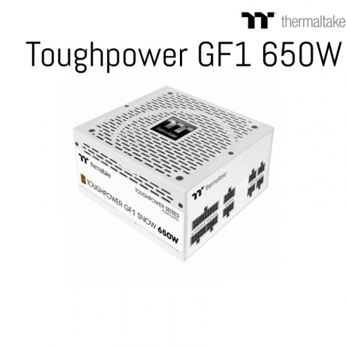 Thermaltake 曜越 Toughpower鋼影 GF1 650W 雪白版 電源供應器 金牌 全模組 十年保固