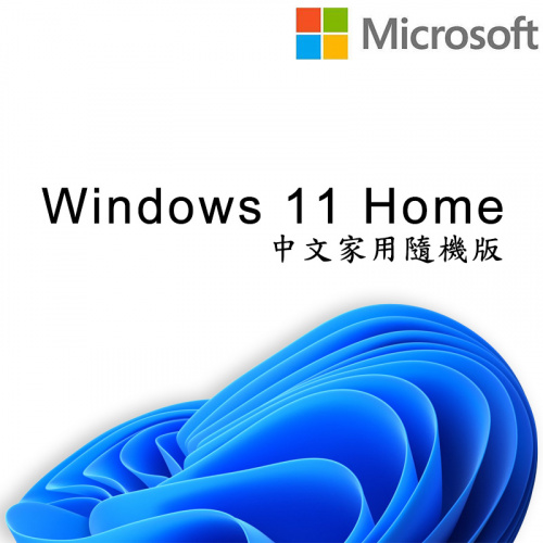Microsoft 微軟 Windows 11 Home 中文家用盒裝版 (軟體售出，恕無法退換貨)