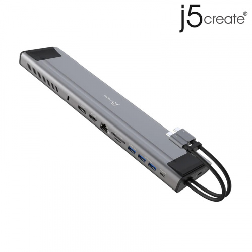 j5create JCD552 USB-C M.2 SSD Gen2 多功能儲存擴充座