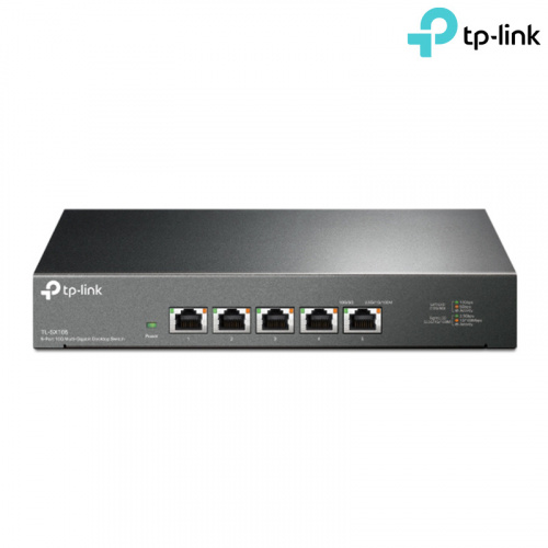 TP-Link TL-SX105 5埠 10-Gigabit 網路交換器 金屬殼